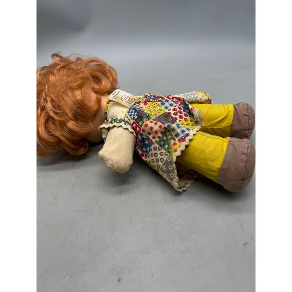 Vintage 1974 Mattel Red Hair Doll With Floral Patchwork Outfit READ - Picture 9 of 10